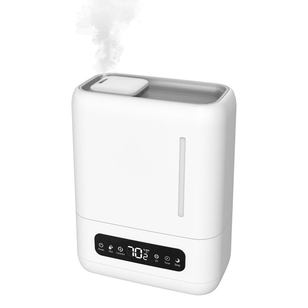 Smart Silent Humidifier: Large Capacity, Aromatherapy, Air Purifier, Bedroom, Constant Humidity, High Mist Output