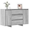 Sideboard Grey Sonoma 120 x 41 x 75 cm Particleboard
