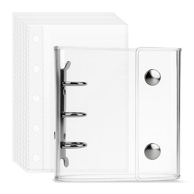 [OSHI-LIFE] Clear Sticker Book M5 Size[All 2 Types] - Compatible with Bonbon Drop Stickers - Binder & Sticker Sheets