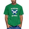 Men's Casual Short Sleeve Neck T-Shirt with Soccer Graphic Design