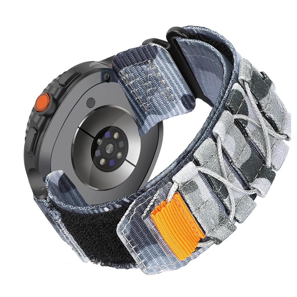 Nylon Travel Loop Band for Samsung Galaxy Watch 8 Ultra 2 Correa Sports Wrist Bracelet for Samsung Galaxy Ultra 47mm Accessories