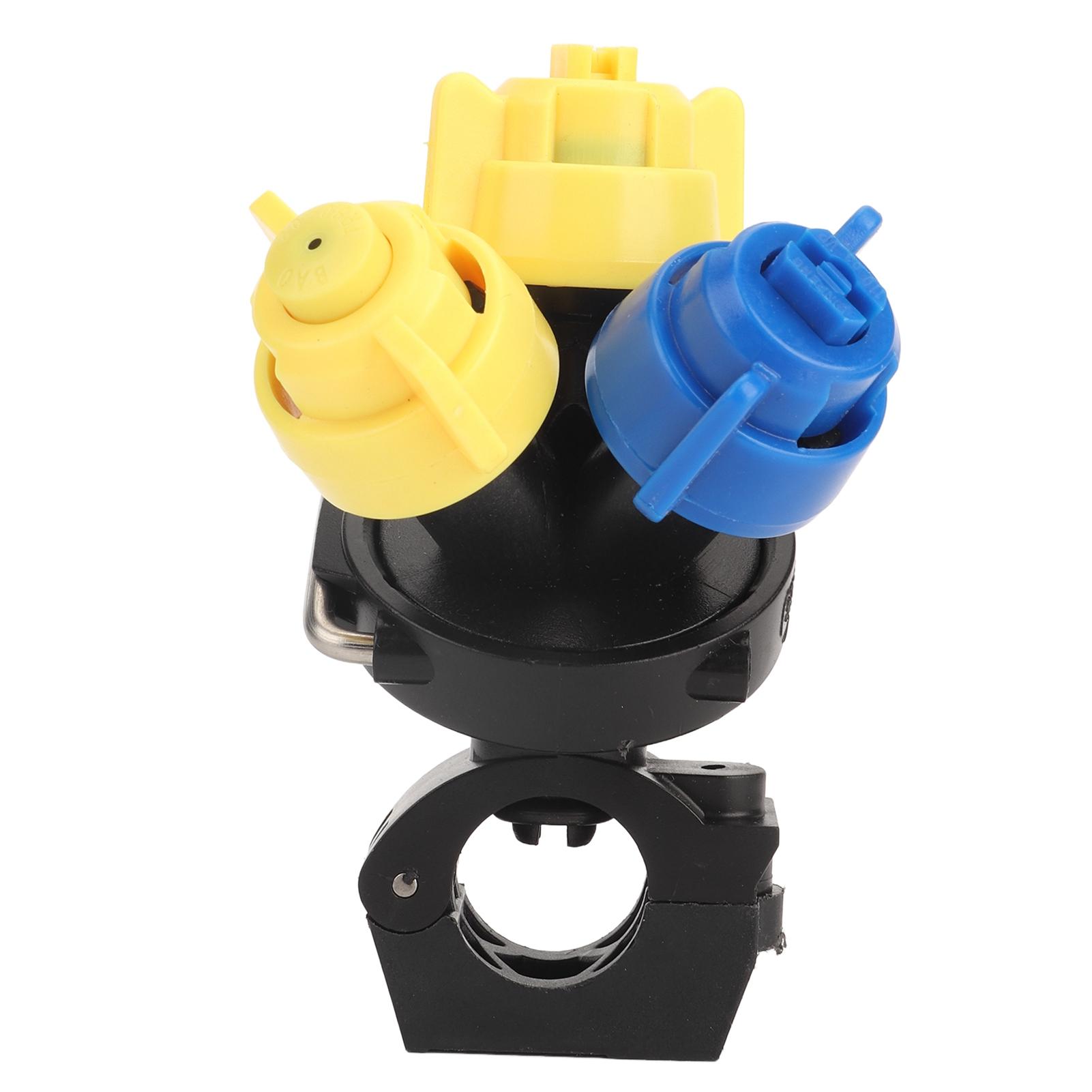 

High Pressure Atomization Sprayer Nozzle 3 Heads Fan Shaped Agricultural Pesticide Mist Nozzle Drip Proof Tractor Nozzle