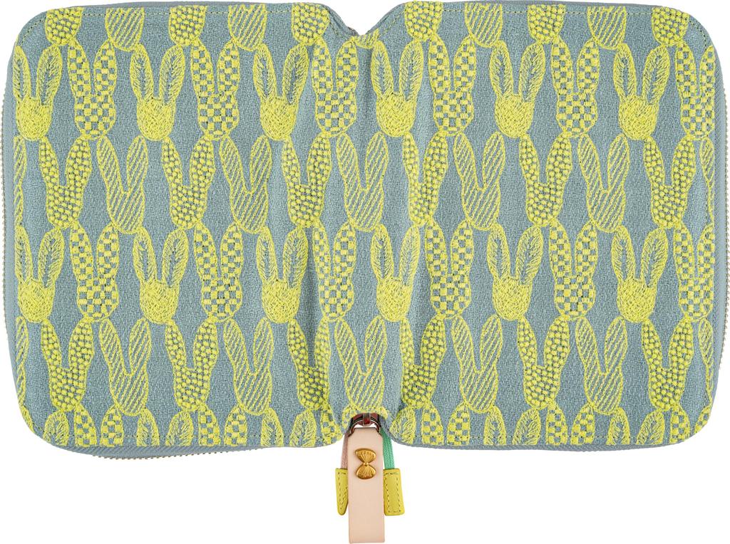 Okładka na zeszyt Hobonichi Techo Original Mina (A6) Motyl/podskakiwać (jasny niebieski)