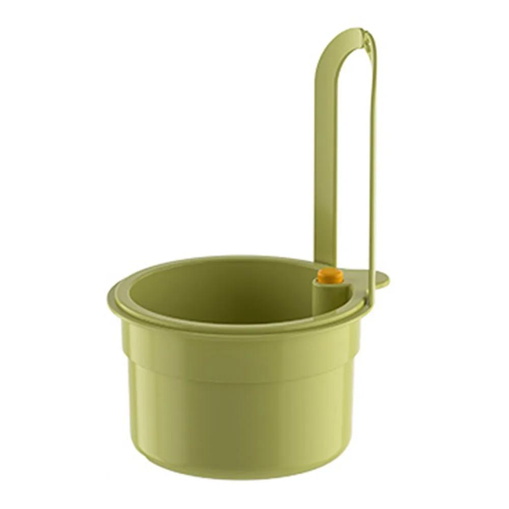 1pcs Sink Hanging Strainer Basket Detachable Openable Bottom Cover Kitchen Garbage Filter Multifunctional Quickly Drain
