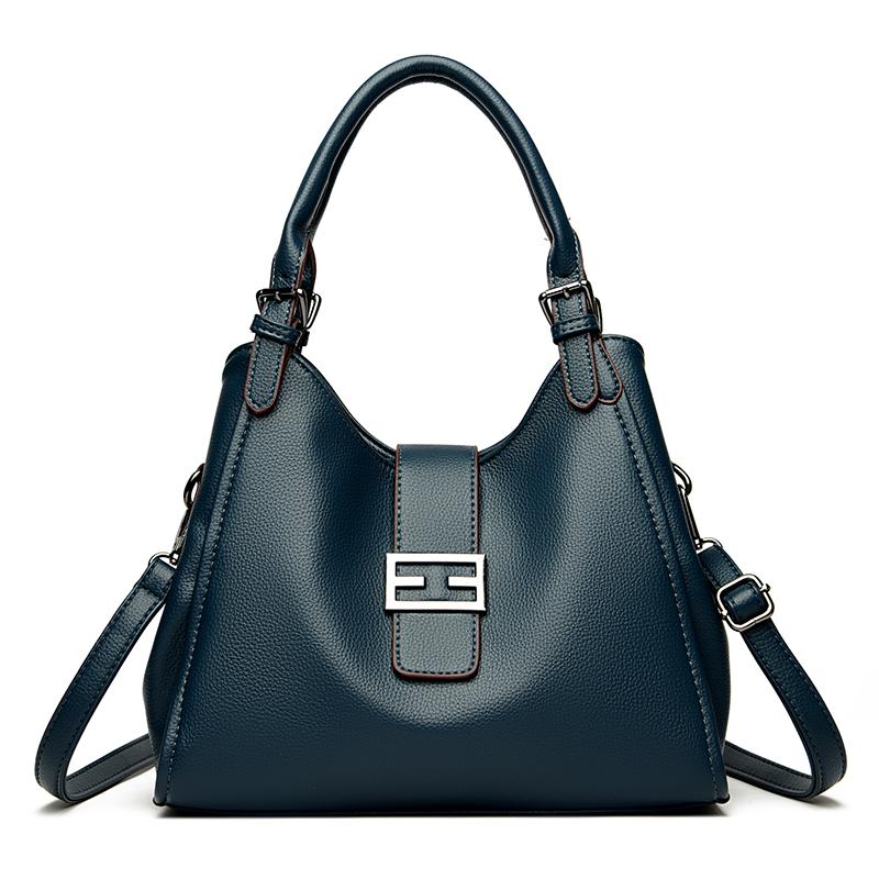 Luxus-Handtaschen Damen Taschen Designer Hochwertige Leder Schultertaschen für Frauen Casual Solid Color Geldbörse und Handtaschen Sac