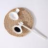 ZISHI Bone China Rectangular 3-Way Chopstick Rest (Set of 4)