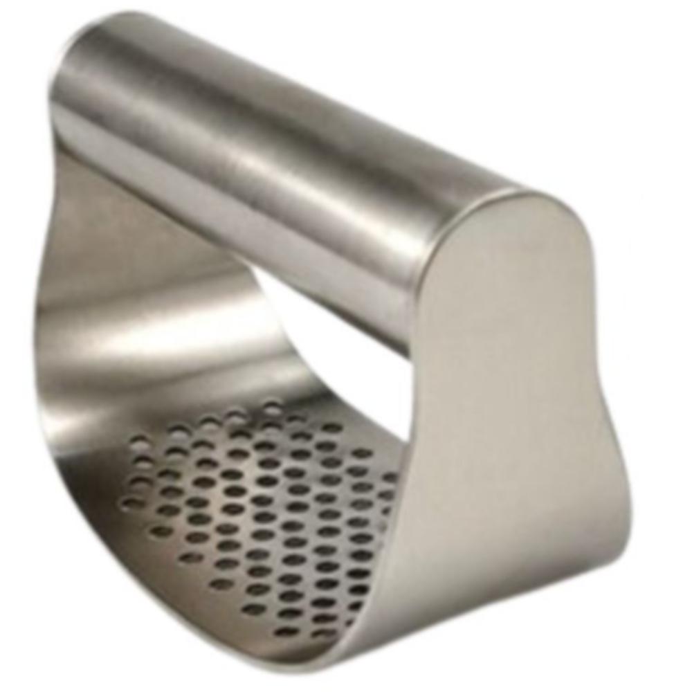 

Comfortable Handle Garlic Mincer Stainless Steel Garlic Crusher Garlic Press Rocker Smash Garlic Without Bottle Opener