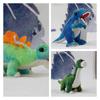 Creative T-rex Plush Toy In Dinosaur House Theme For Christmas Gift