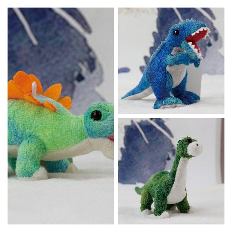 Creative T-rex Plush Toy In Dinosaur House Theme For Christmas Gift