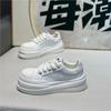Trendy Brand Men'S Shoes Spring New Low-Top Cloth Surface Light And Comfortable Casual Thick-Soled Korean Version Lace-Up Internet Celebrity Shoes Men