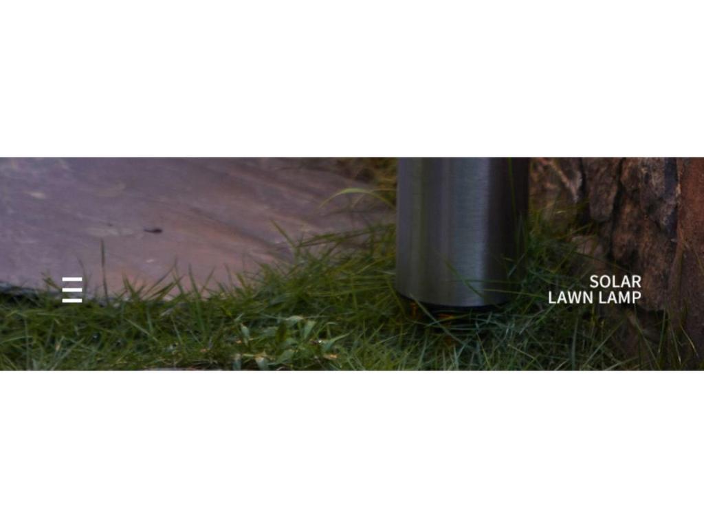 Stainless Steel Solar Garden Landscape Light - Outdoor Cylindrical Lawn Decoration