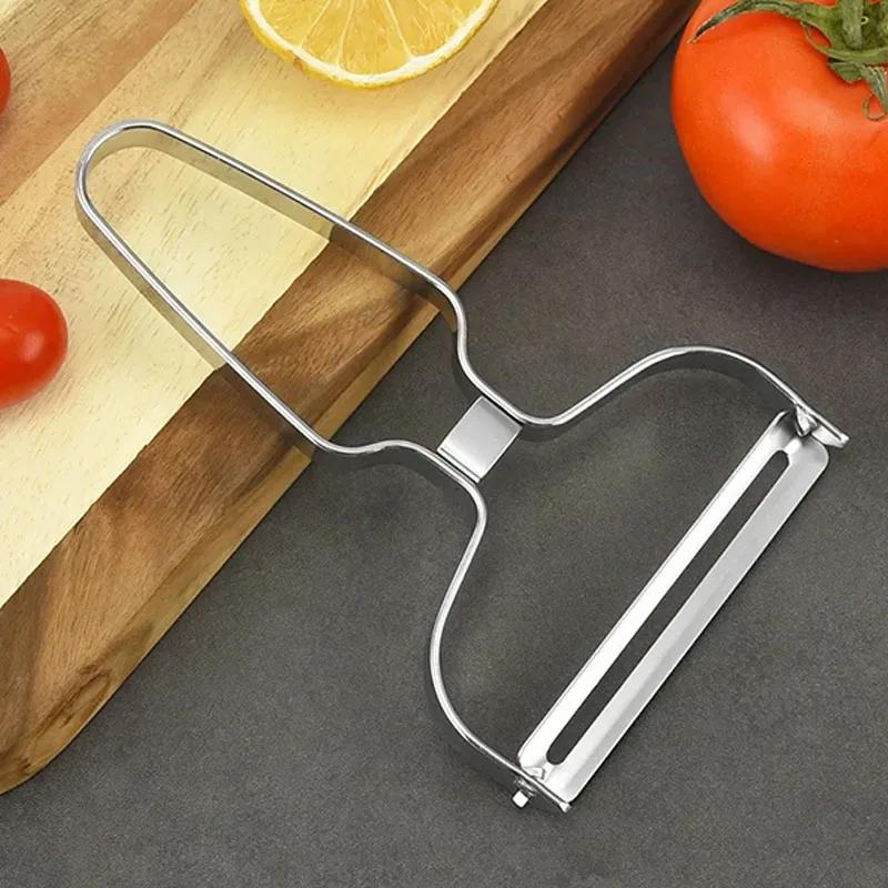 Peeler Vegetables Fruit Stainless Steel Knife Cabbage Graters Salad Potato Slicer Kitchen Accessories Cooking Tools Wide Mouth
