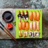 Silicone Hand Roll Sushi Rolling Curtain Bamboo Imitation Japanese Sushi Rolling Tool Easy To Clean No Mildew Sushi Mat Portable