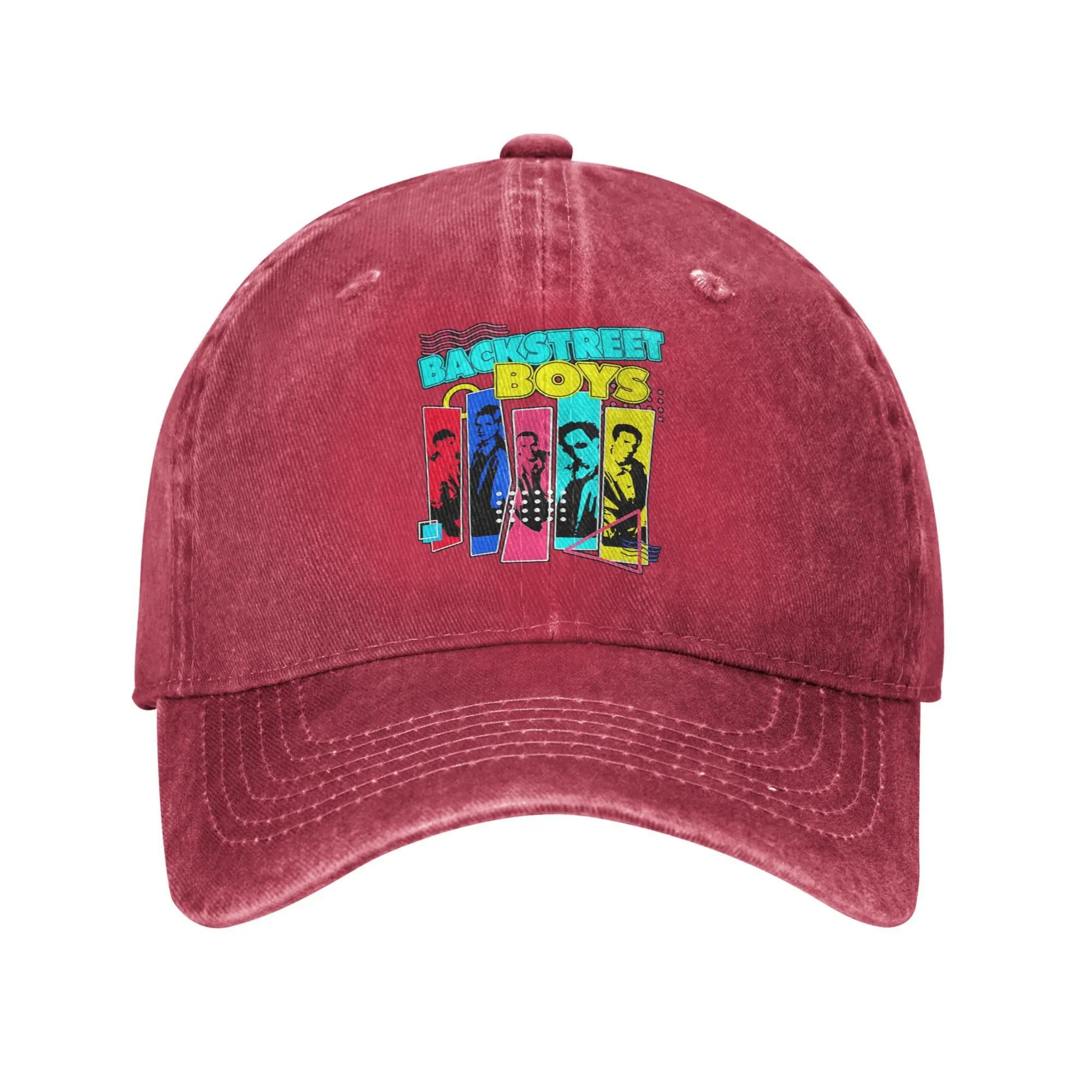 Backstreet Boys Millennium Tour Music  Casual Baseball Cap Summer  Trucker Hat FeUnisex Unisex Street Style Baseball Caps One Size
