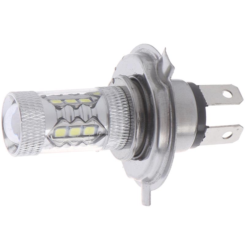 1Pc H4 9003 Fog Light LED Headlight 80W Hi/Lo 90W Beam Driving DRL Lamp White