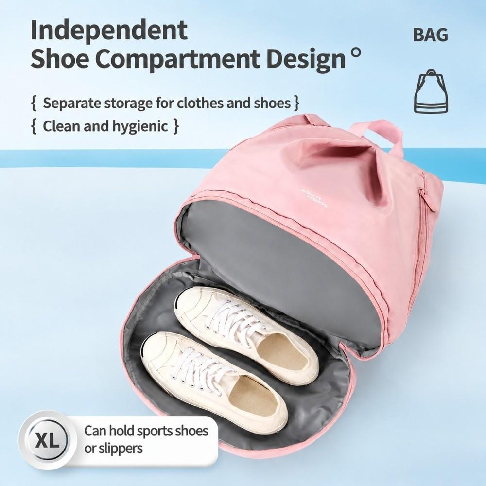 Shoe Compartment Swimming Bag Portable Fitness Storage Bag Sports Activities