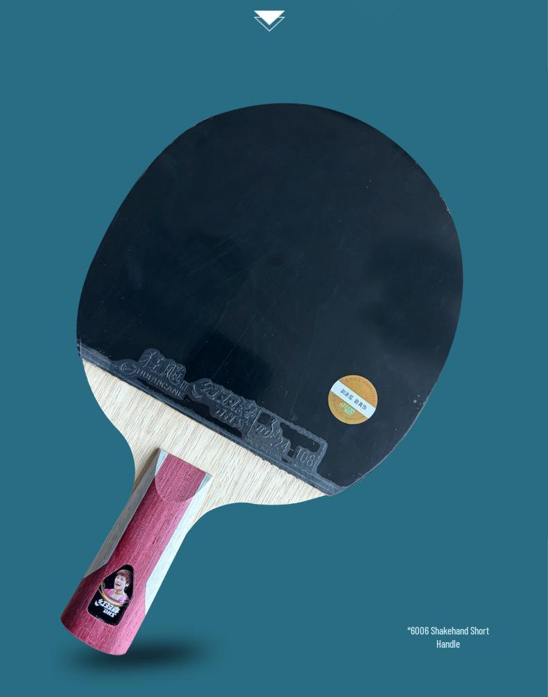 Double Happiness 6-Star Professional Table Tennis Racket for Students and Beginners