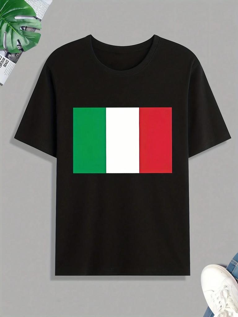 2026 Summer New Style Unisexs Pure Cotton Tshirt with Simple Pattern Printing Street Casual Fashion Comfortable and Soft