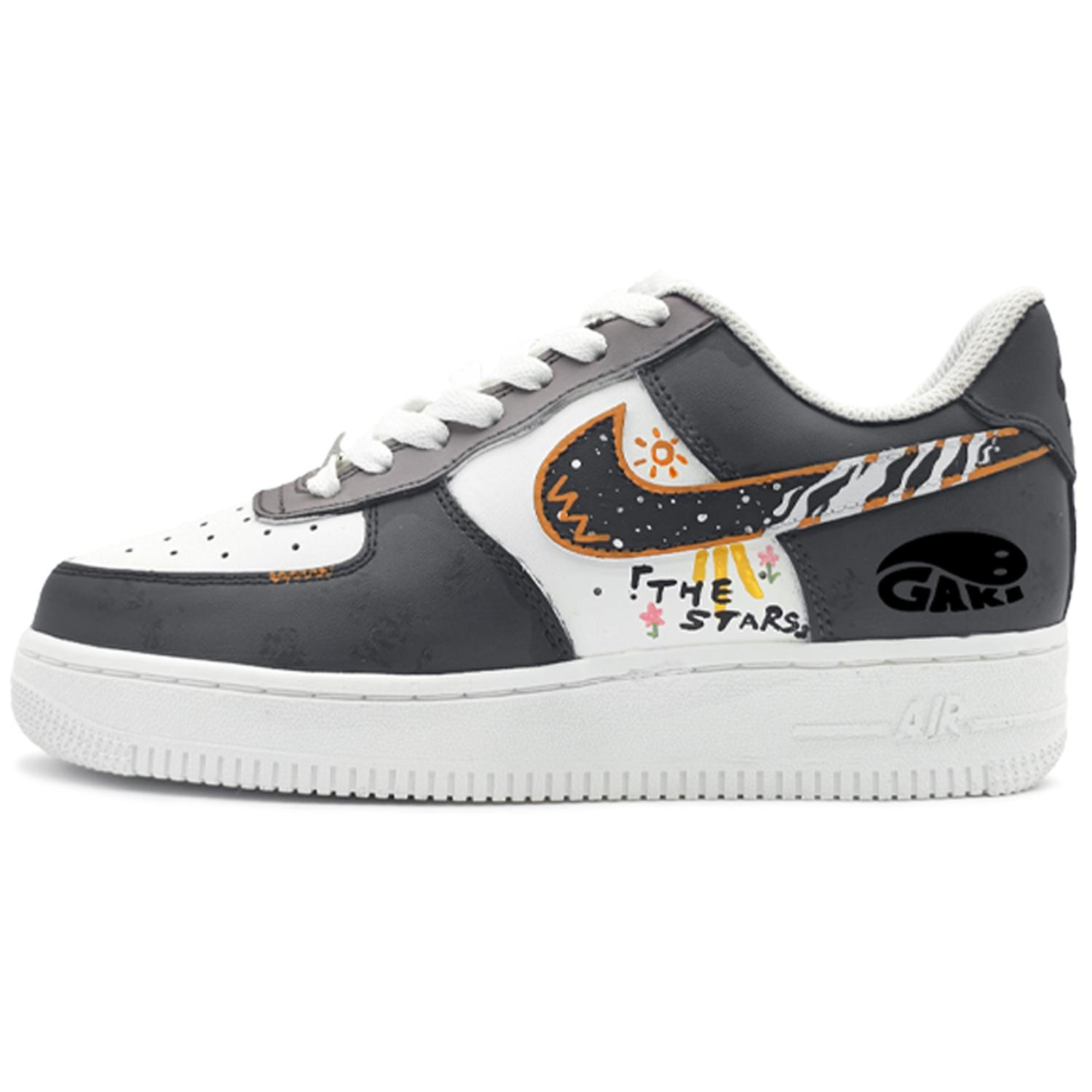 

Nike Air Force 1 07 Slip Resistant Abrasion Resistant Low top Skateboard Shoes Men s Blue Gray CW2288-111(Team131-1.0) 42.5