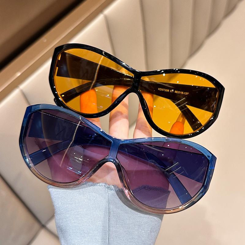 Oversized Sunglasses Women For Men Luxury Brand Designer Vintage Sunglasses Popular Punk Sport Goggle Outdoor Eyewear Uv400