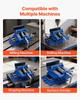 Cross Slide Drill Press Vise, 4 Inch Jaw Width, 2 Way X-Y Axis Bench Vise, 3.5 Inch Max Jaw Opening, Heavy Duty Cast Iron, Workbench Vice Clamp, for