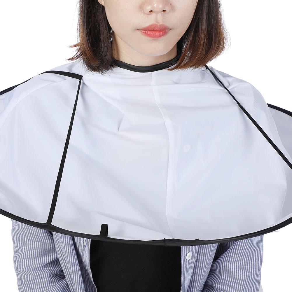 Adult Barber Hair Cutting Umbrella Cape Hairdressing Salon Gown Haircut Hairdresser Cloak White