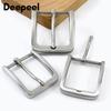 Deepeel 35/40mm Edelstahl Gürtelschnalle Jeans Bundkopf Kleidung Verstellbare Schnallen Stiftschnallen DIY Lederhandwerk Zubehör