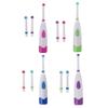 Waterproof Rotating Electric Toothbrush With 3 Brush For Head
