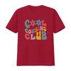 Cool Cousins Club Retro Crew T Shirt for Family Stylish and Fun Design vintage Washed streetwear Slightly Versatile