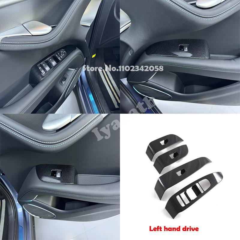 LHD RHD For BYD Sealion 7 Sea lion 07 EV 2024 2025 Interior Door Window Lift Glass Switch Buttons Cover Molding Car Accessories