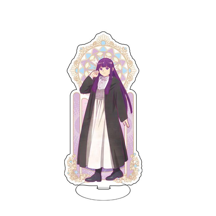 15cm Anime Frieren Beyond Journey's End Acrylic Stand Figure Cartoon Double Sided Desktop Standing Action Model Plate Toy