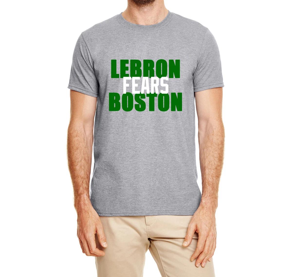 Boston Celtics Lebron James Fears Boston T-Shirt XXXXL