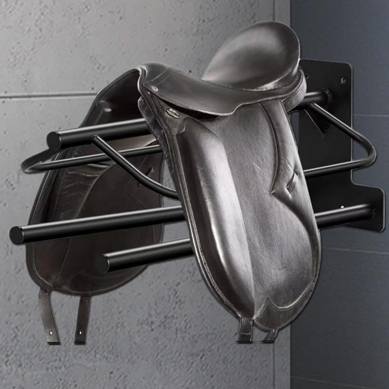 Horse Bridle Rack Horse Saddle Storage Rack Multifunctional Horse Bridle Rack With Screw For Clothes Scarves Keys
