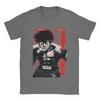 Funny Sendo Takeshi Hajime No Ippo Anime T-Shirts Men Round Neck Cotton T Shirt Short Sleeve Tee Shirt Gift Idea Clothing