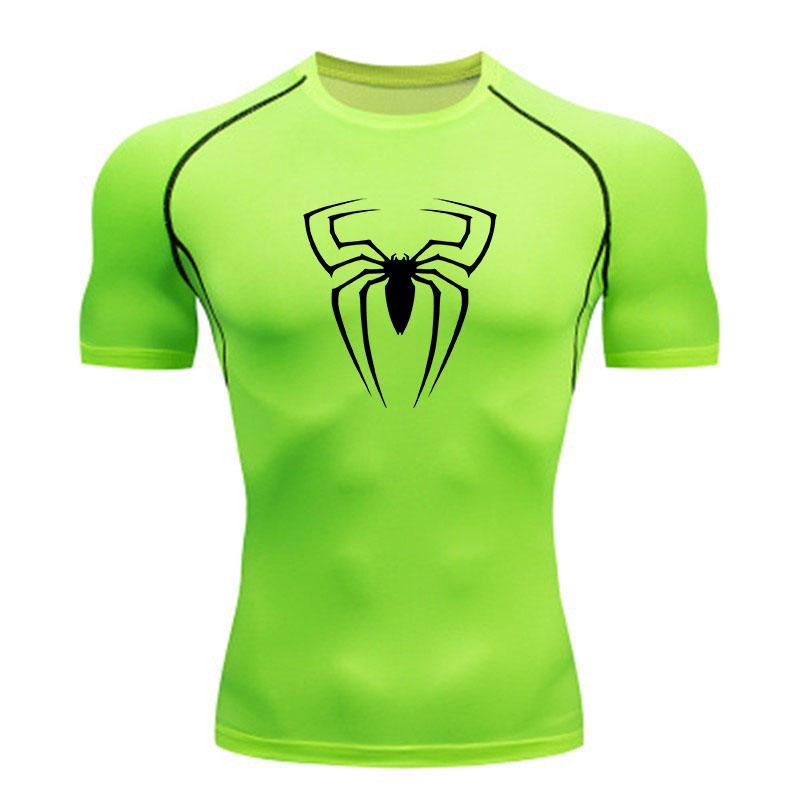 Men's Compression Workout T-Shirt, Quick Dry Athletic Sports