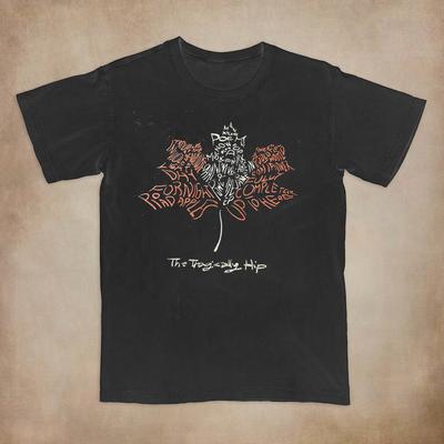 The Tragically Hip Band Road Apples Tour Jubileum T-shirt Volledige Maten S-5XL Unisex T-shirt