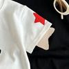 Top Estivo a Maniche Corte per Bambini Top per Ragazzi T-shirt Stampata Carina Top Comodo e Traspirante