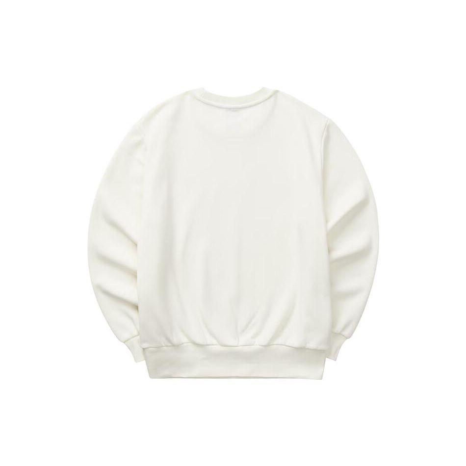 Skechers Year Of The Dragon New Year Series Letter Logo Printed Round Neck Pullover Casual Sports Knit Sweatshirt Women Sweatshirt L124W005-00NA
