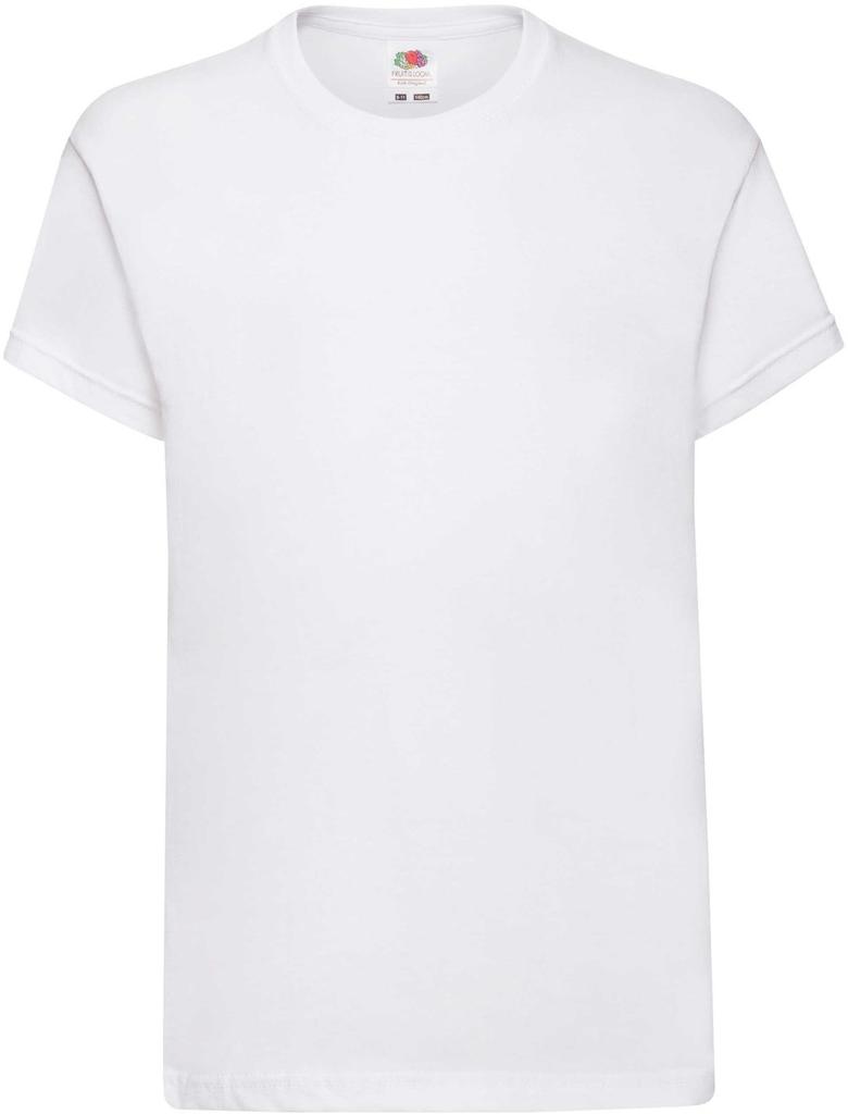 White Cotton T-Shirt 7-8 Years 128cm