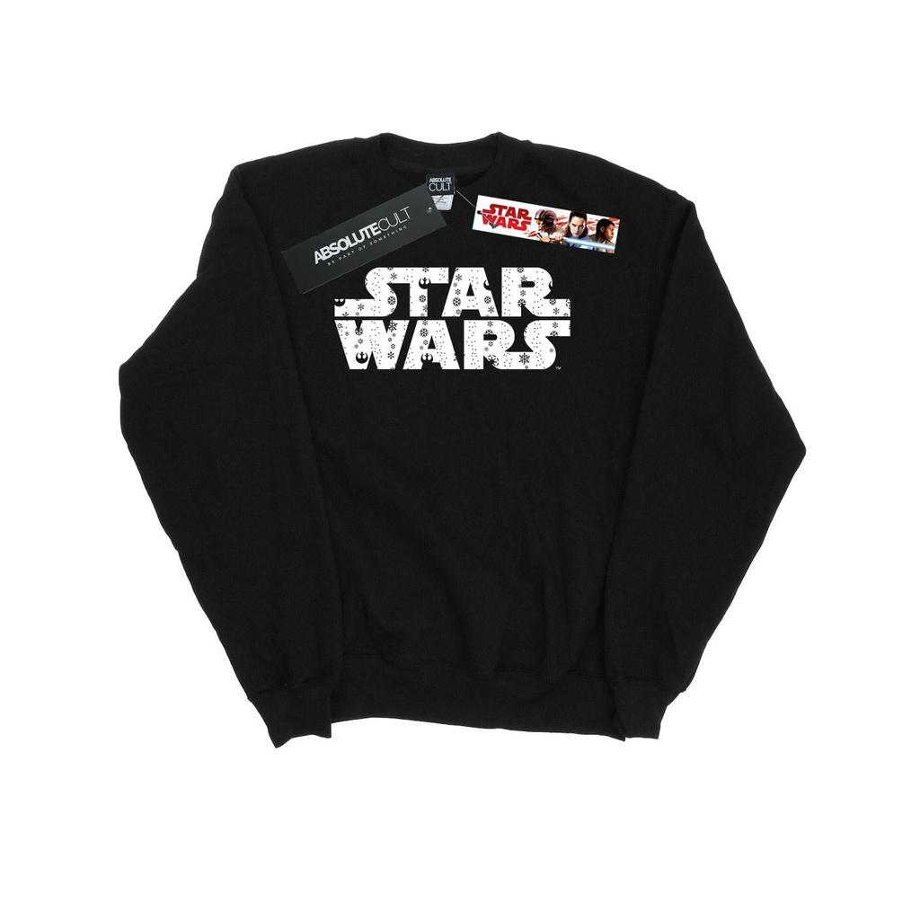 STAR WARS Mens Christmas Logo Sweatshirt