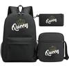 Mochila Rei Rainha Mochila Escolar Fofa para Estudante Mochila Escolar Rosa Mochila de Casal Mochila com Estampa Térmica