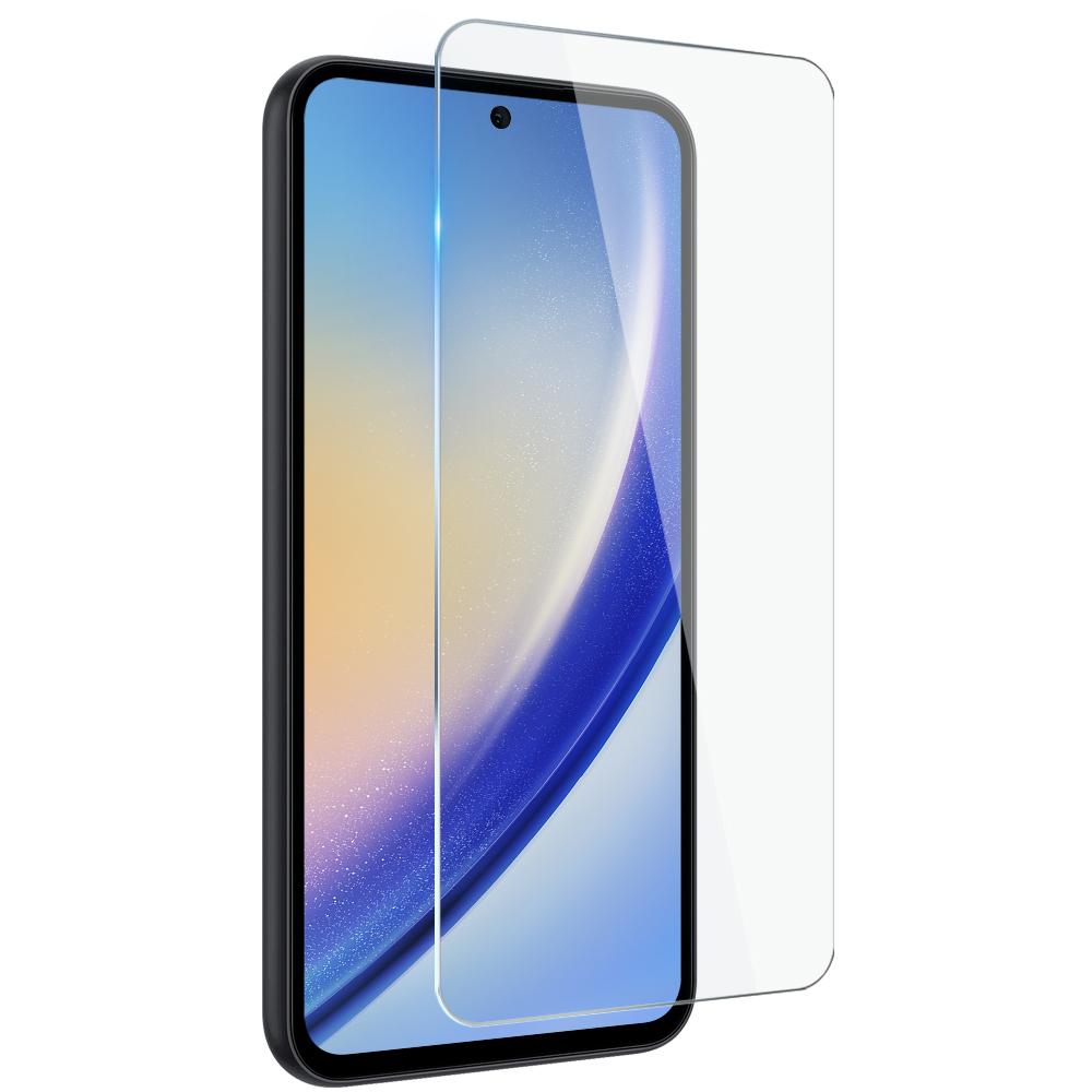 NORTHJO For Samsung Galaxy A55 5G TPU Case Phone Cover with Tempered Glass Film