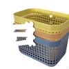 Supermarket Shopping Baskets with Handles Utility Creative Organizer Bin Store Basket Storage Box