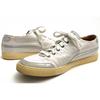 Used HERMES Shoes Sneakers Shoes Low Cut Men's Men's Leather Genuine Leather White White