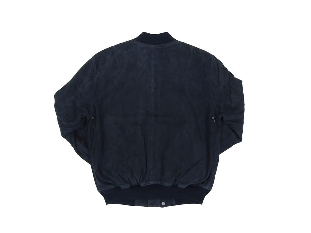 POLO RALPH LAUREN Suede Leather Size 0101928 Men's Jacket, Small, AVIATORNAVY, [Used]