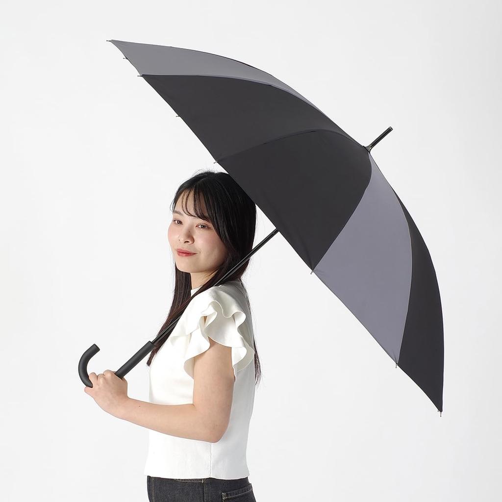 Nifty Colors Long Peach 12 Switch Color 5187BK Umbrella, Drop, Ribs, 63,