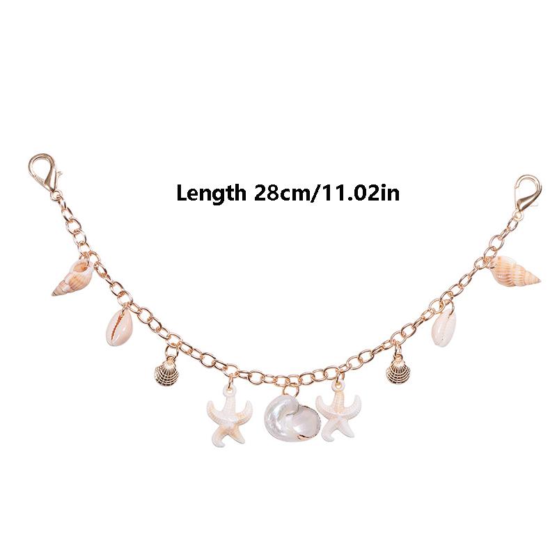 Yogodlns Bag Charms For Handbags Bohemian Shell Charm Pendant Bag Accessories For Women Ocean Making DIY Decoration