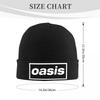 Rock Band Logo British Music Albums Hat Autumn Winter Beanie Ski O-Oasis Cap Unisex Knitted Caps