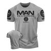 3D Printed Recover Fully Workout T-Shirt Funny Gym T-Shirt High Quality  Men's Short Sleeves Muscle Man Tough Guy T-Shirt