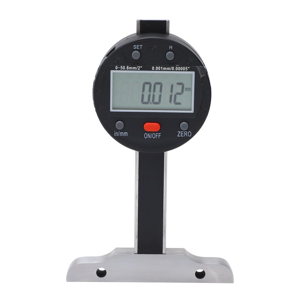 Electronic Depth Gauge High Accuracy Digital Display mm in Units USB Thin Rod Depth Meter 0 50.8mm Range